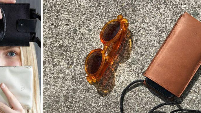 Outfit Inspiration Handytasche kombinieren, Wunschleder