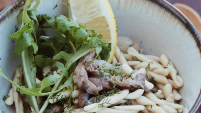 Pasta mit Fenchel und Pilzen Rezept, Wunschleder