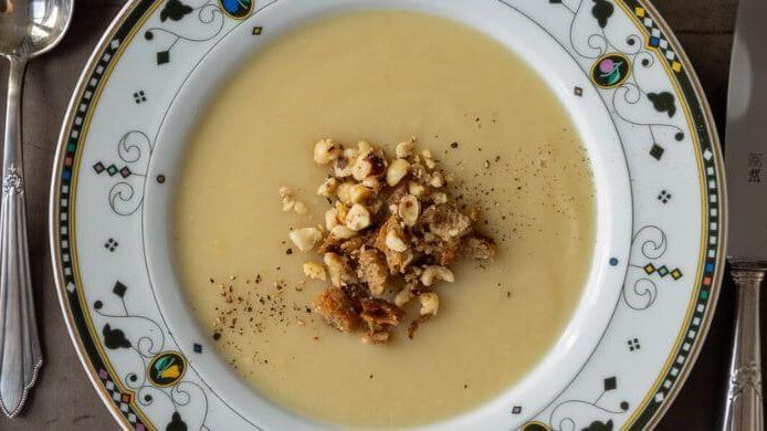 Weihachtliche Suppe Rezep, Apfel Pastinaken Suppe, Wunschleder