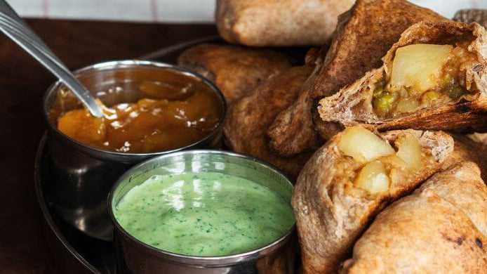 Samosas, indische Teigtaschen Rezept, Wunschleder