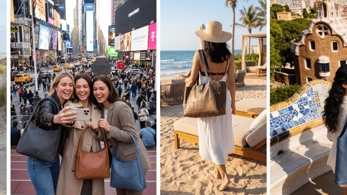 Die perfekte Tasche für den Urlaub, Urlaubstasche, Wunschleder