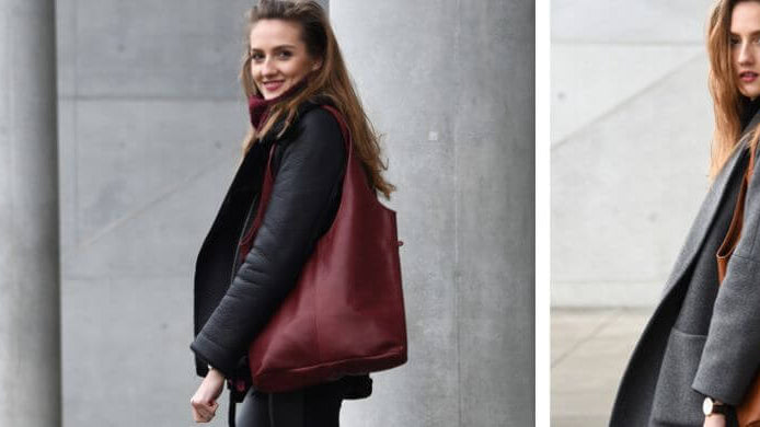 Hobo Bag im Winter kombinieren, Winteroutfit mit Hobo Bag, Wunschleder