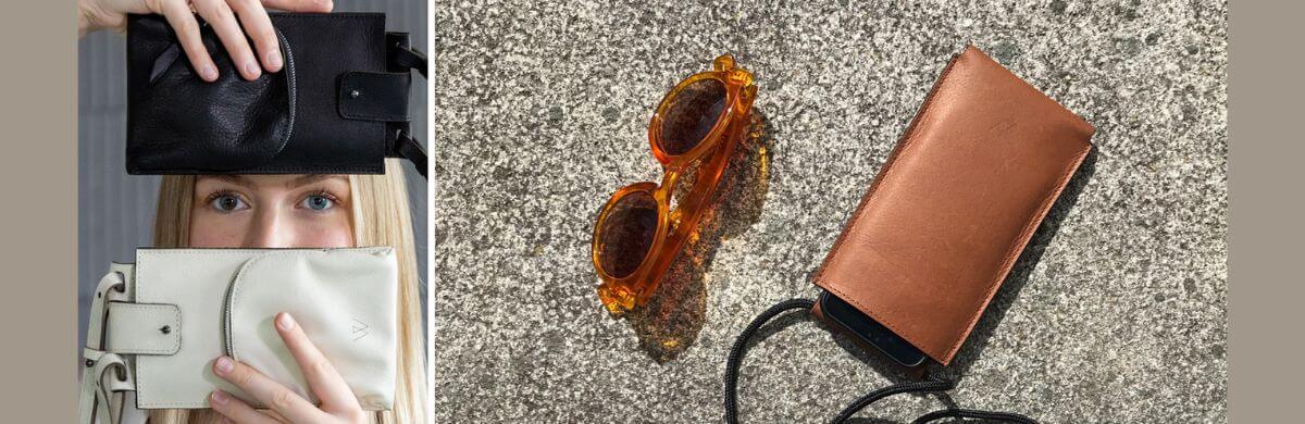 Outfit Inspiration Handytasche kombinieren, Wunschleder