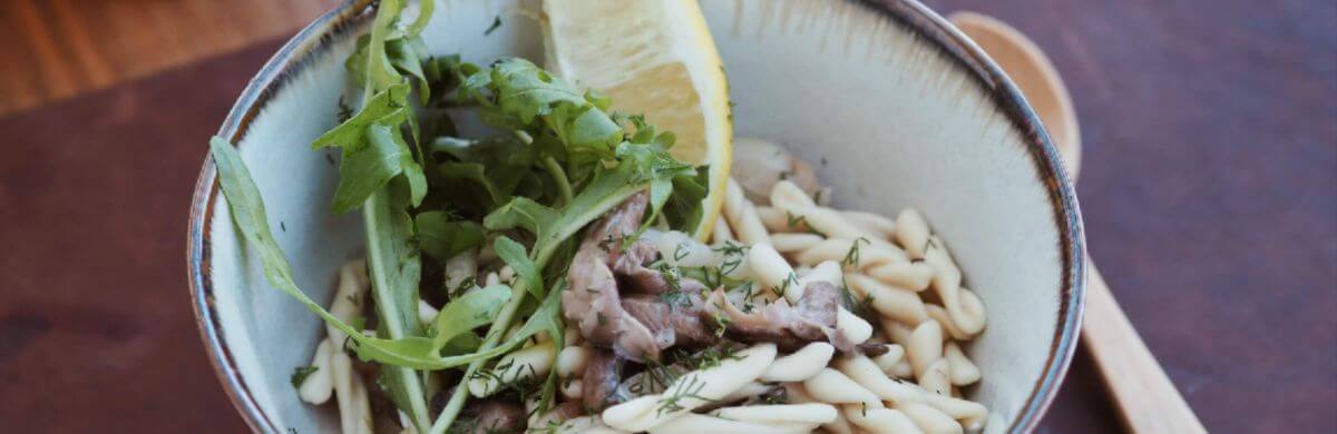 Pasta mit Fenchel und Pilzen Rezept, Wunschleder