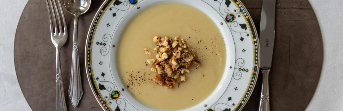 Weihachtliche Suppe Rezep, Apfel Pastinaken Suppe, Wunschleder