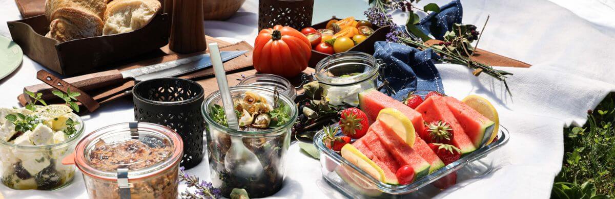 Picknick Ideen, leckere Rezepte, Wunschleder