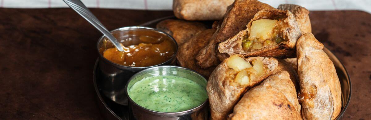 Samosas, indische Teigtaschen Rezept, Wunschleder