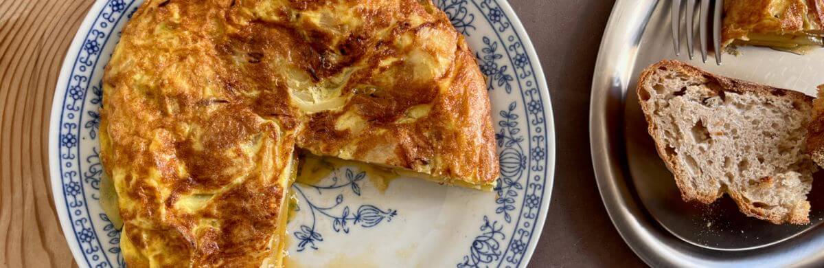Tortilla de Patatas Rezept, Wunschleder