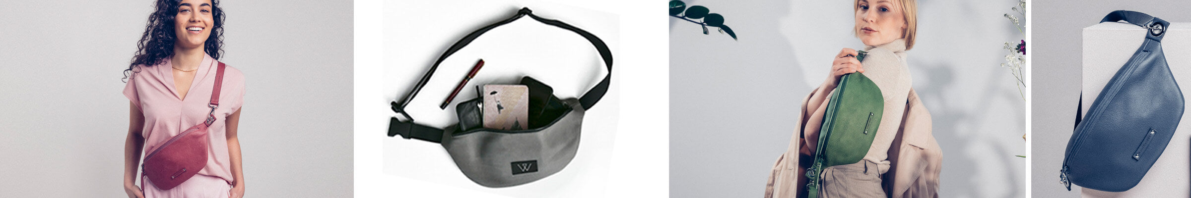 Bauchtasche, Bauchtaschen, Bauchtasche Leder, Leder Bauchtasche, Bauchtasche metallic, modische Bauchtasche, Wunschleder