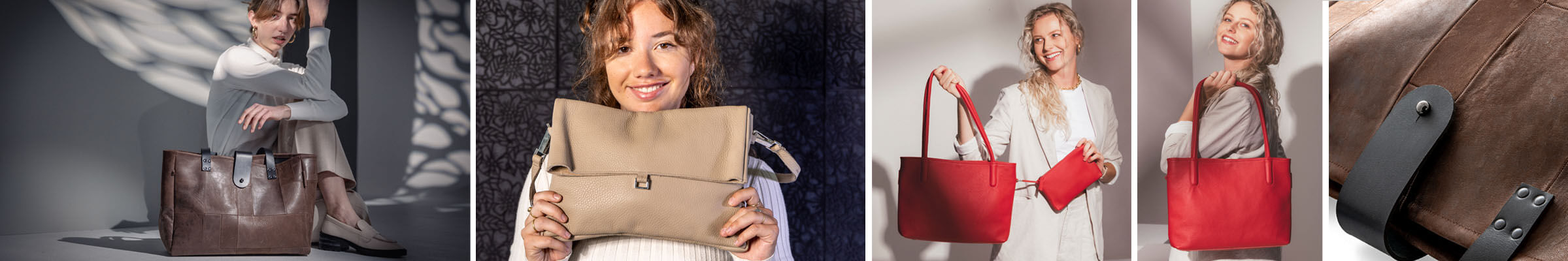 Schultertasche Leder, Umhängetasche Leder, Leder Shopper, Wunschleder