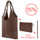 Hobo Bag mit Etui Bundle Angebot, Wunschleder