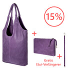 Hobo Bag mit Etui Bundle Angebot, Wunschleder