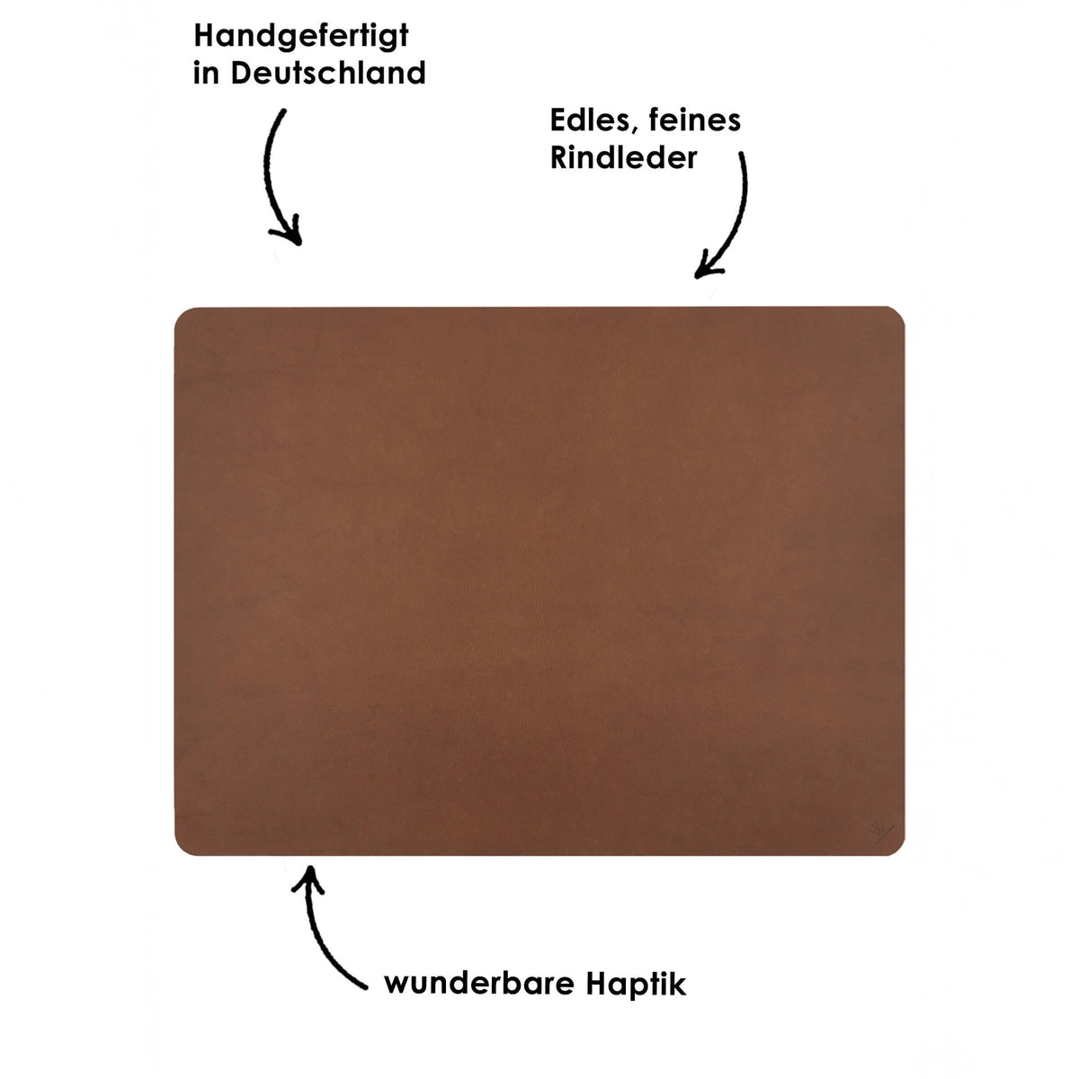 Schreibtischunterlage Stifteetui Bundle, Wunschleder
