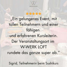 Sushikurs Passau, Wuschleder