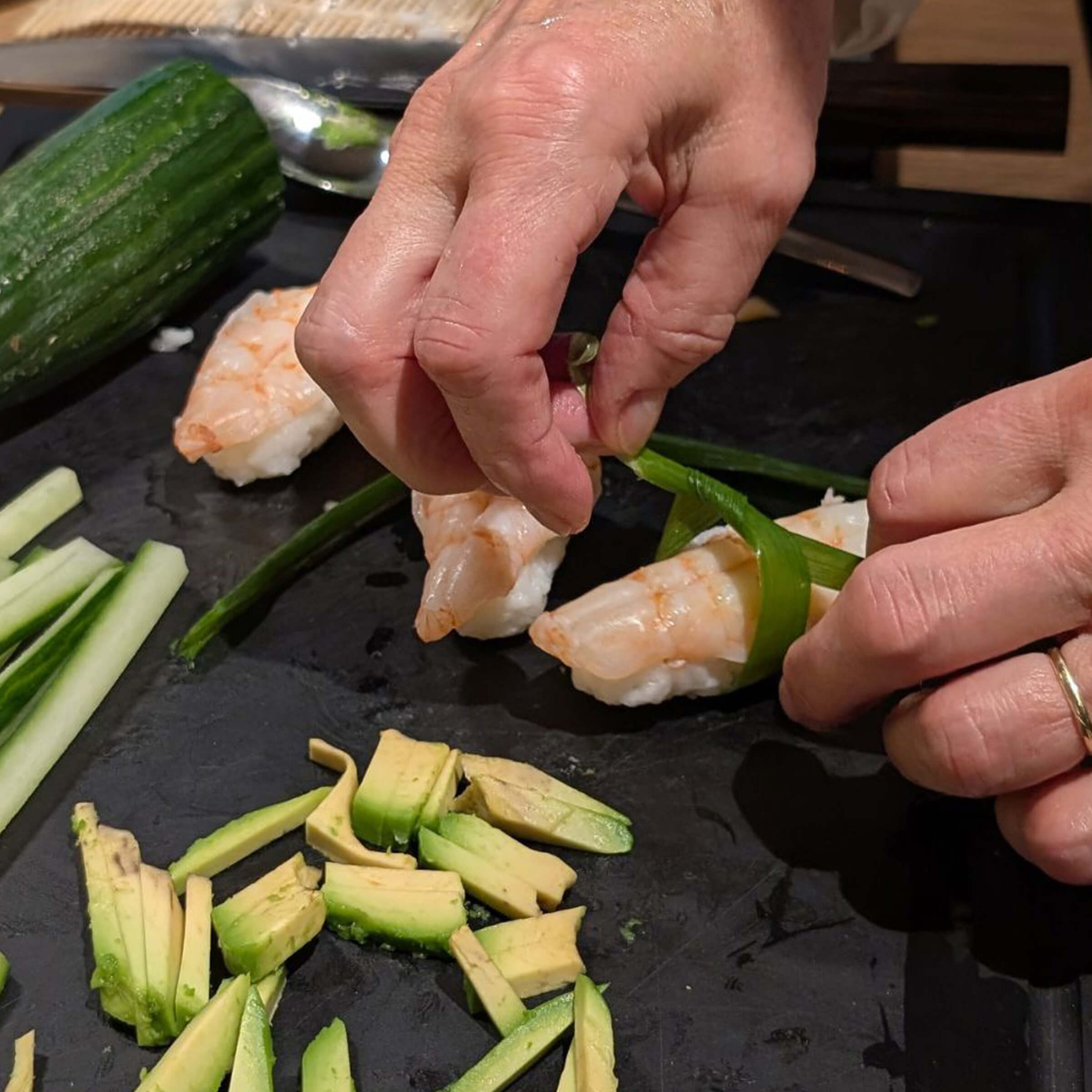 Sushikurs Passau, Wuschleder